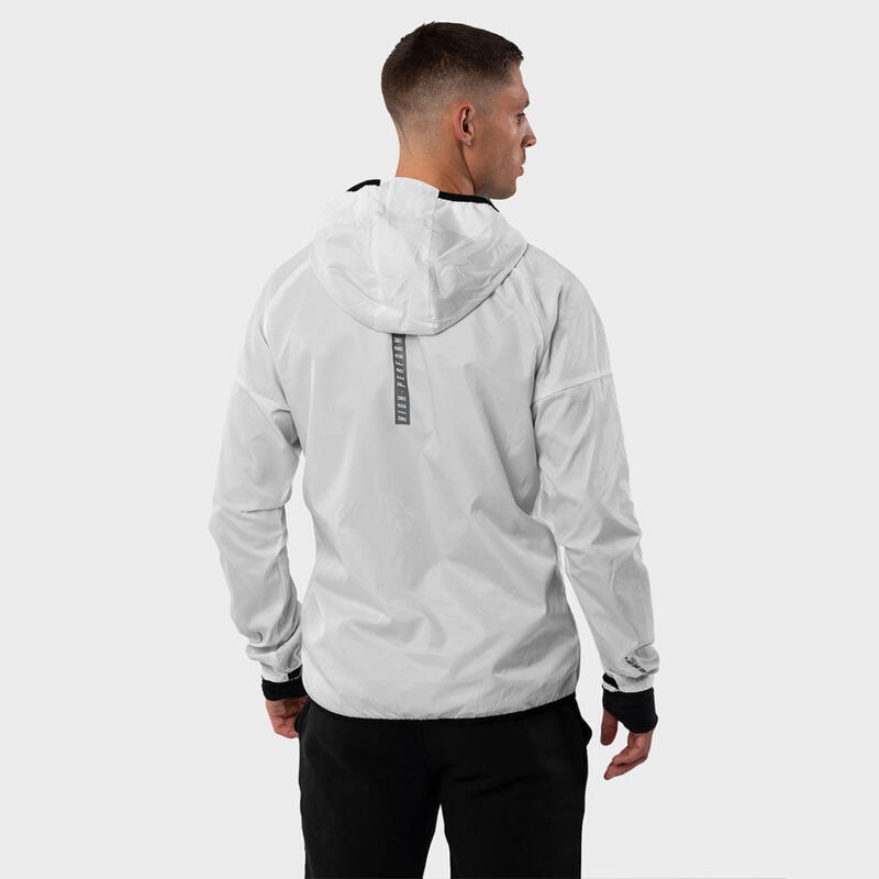 Casaco corta-vento para homem Fitness Supra SIROKO Branco