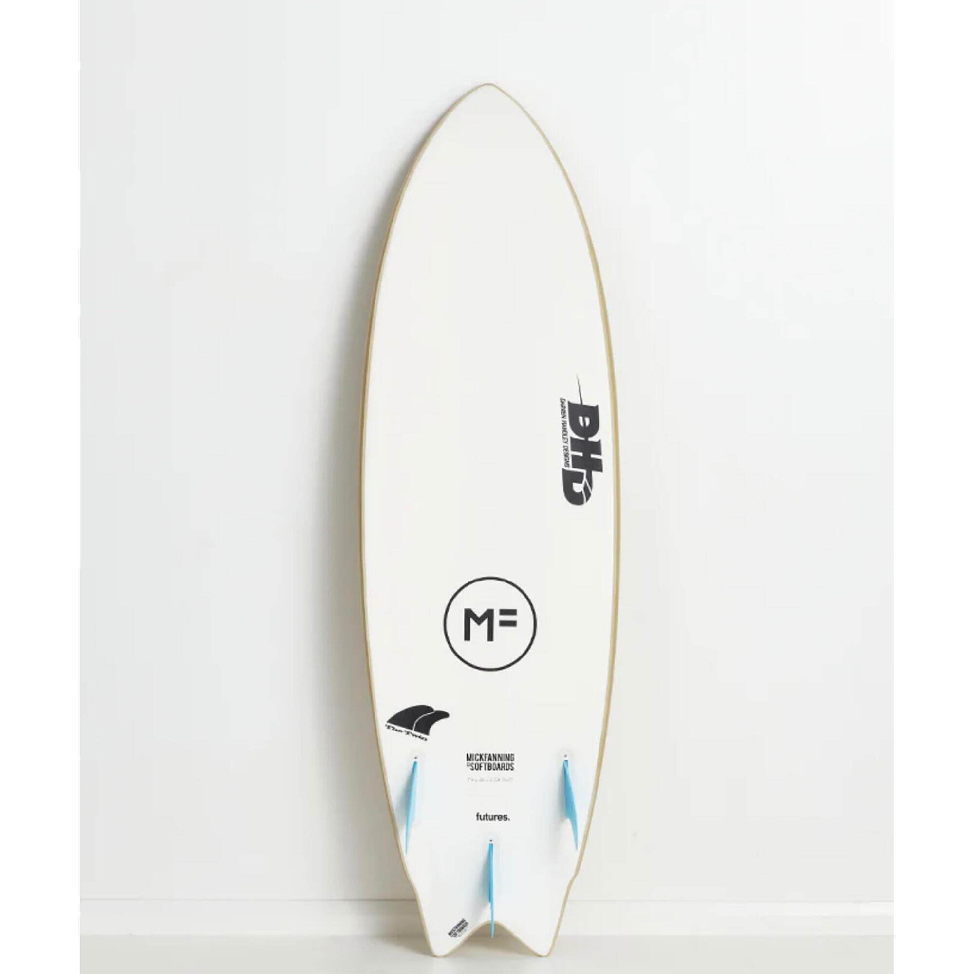 引渡限定 MICKFANNING SOFTBOARDS DHD TWIN 5’4 MF Twin – DHD Surf