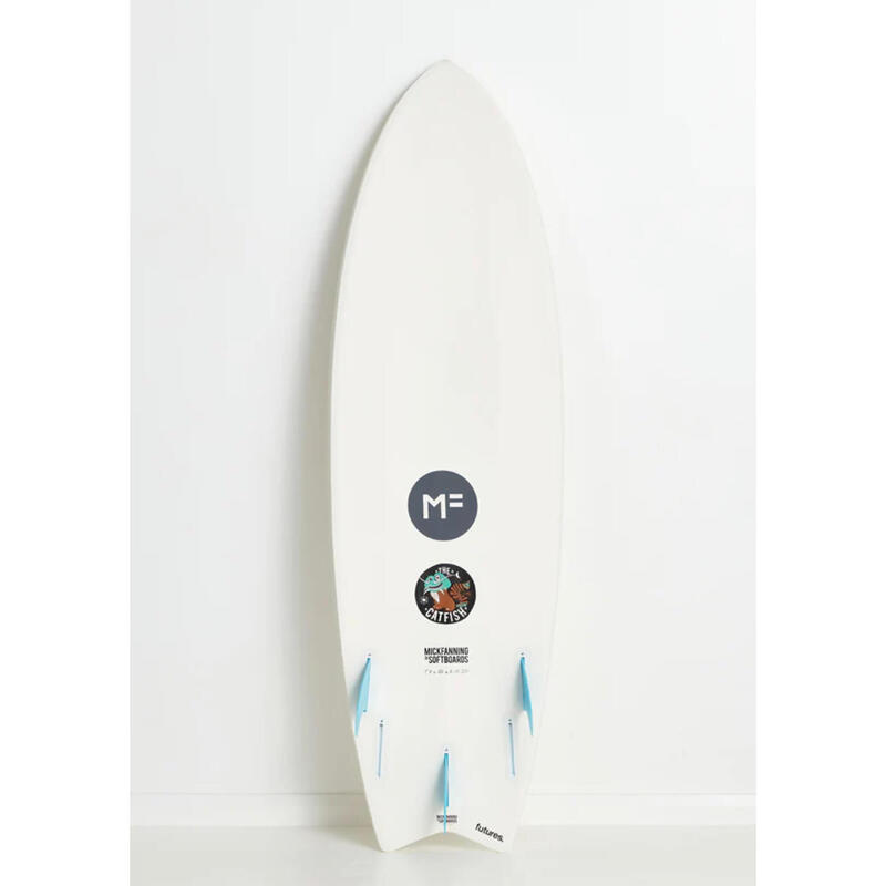 Softboard MF Catfish 5'4- White
