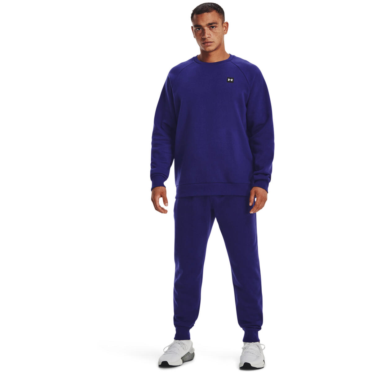 Broek Under Armour UA Rival Fleece, Paars, Mannen 3/4