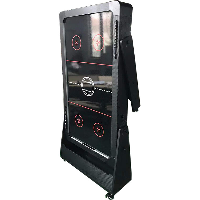 NORTH Twist 2in1 Air Hockey/Table De Billard Noir/Noir 5FT 5/5