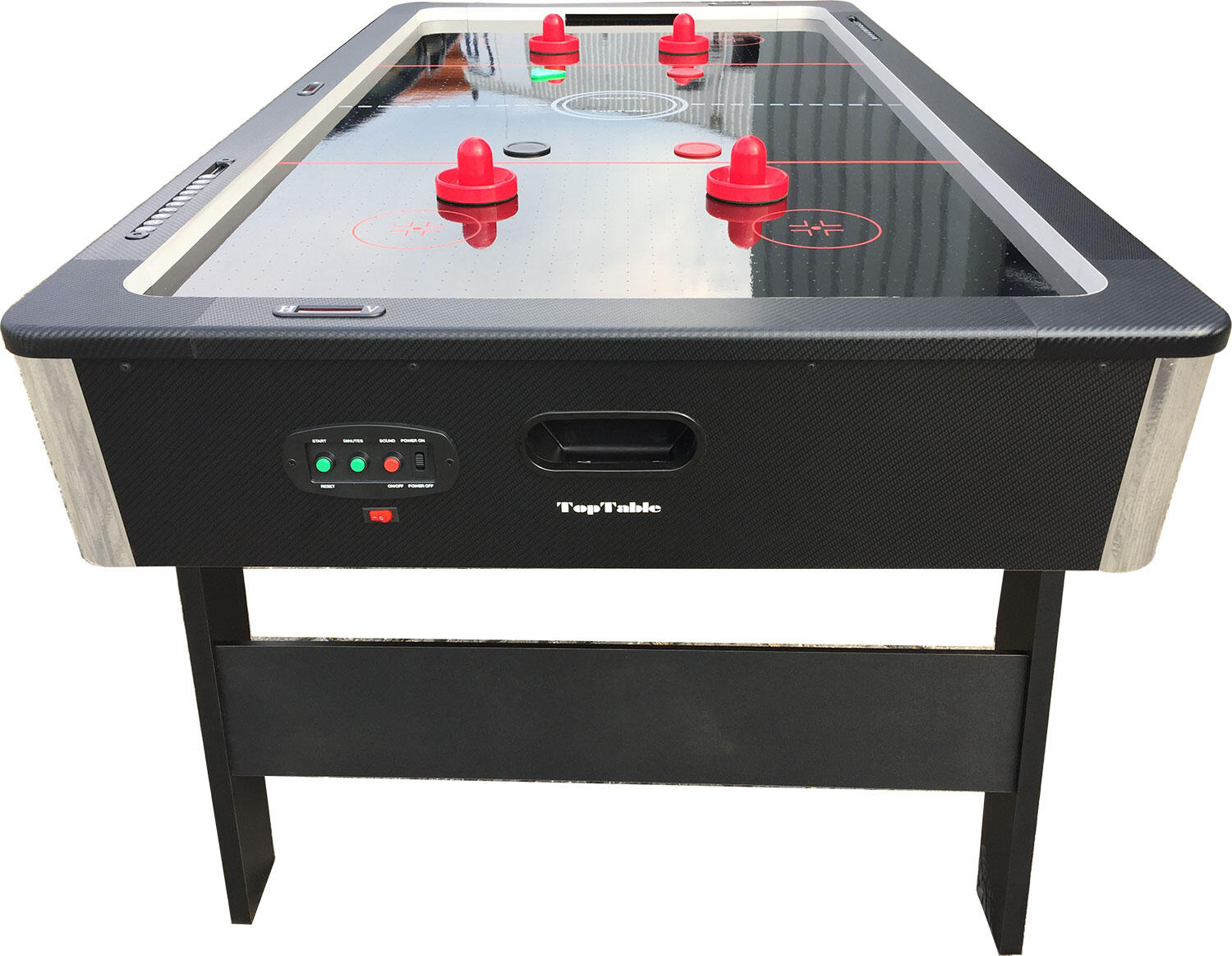 NORTH Foldy Carbon Table De Air Hockey Noir/Noir 6,5FT 3/7