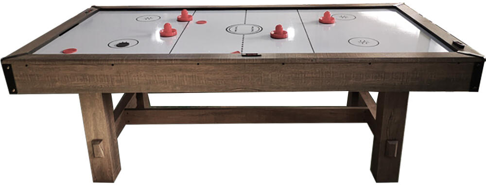 NORTH Dining Timber Table De Air Hockey Met Tennis De Table Wood/Blanc 7FT 5/5