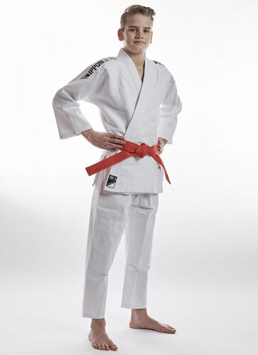 Ippon Gear Future 2.0 - black volledig jeugd judopak, zwart 2/3