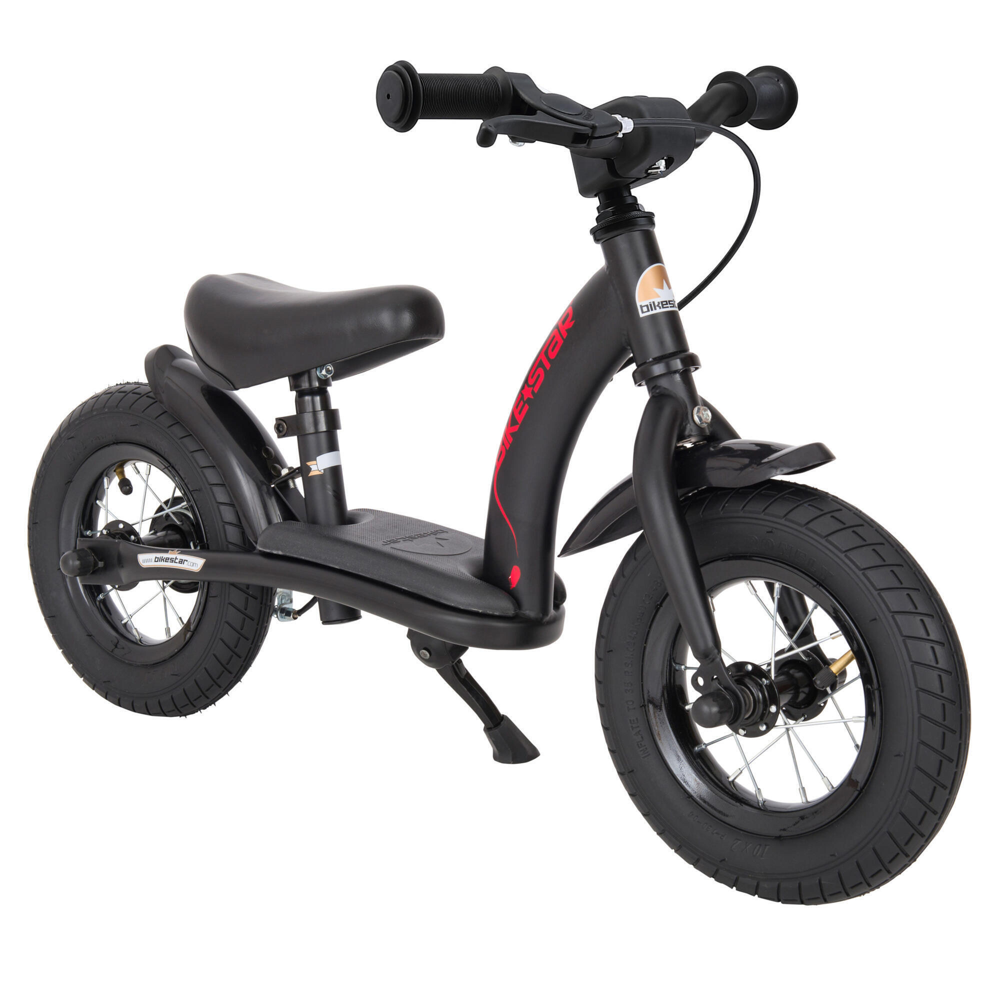 Bikestar - Draisienne 10 Pouces Enfant 2 Ans Classic - Vélo Enfant - Noir - 10" - Decathlon