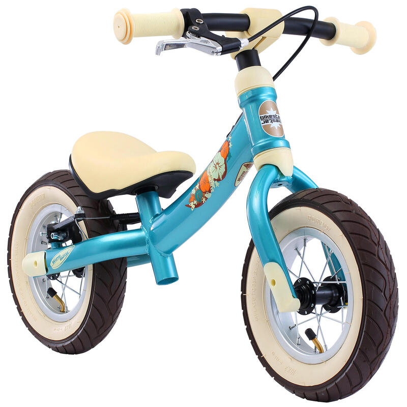 Bicicleta sin pedales infantil 10 pulgadas BIKESTAR sport turquesa 2 años