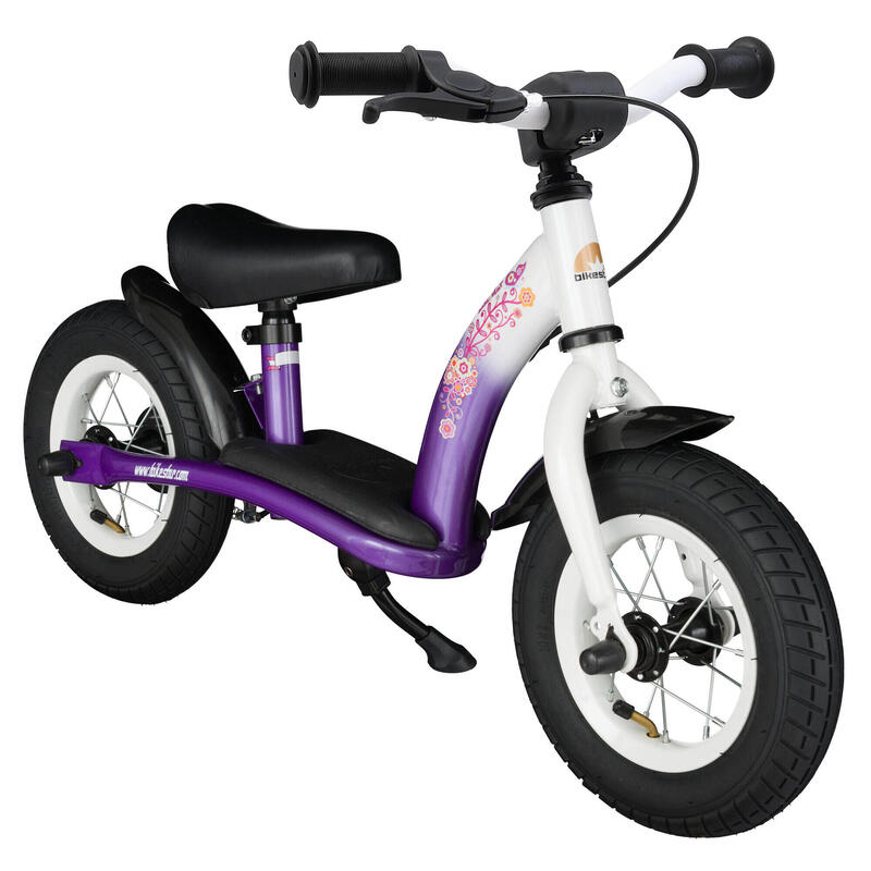 Vélo d'équilibre Bikestar 10 pouces Classic, lilas / blanc