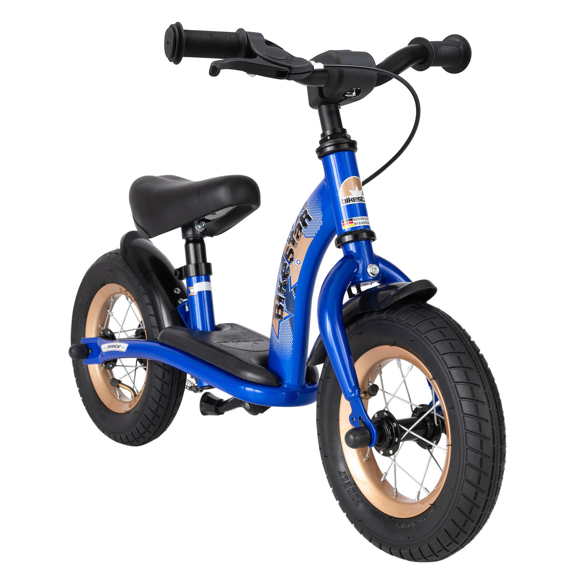 Bikestar - Draisienne 10 Pouces Enfant 2 Ans Classic - Vélo Enfant - Bleu - 10" - Decathlon