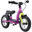 Bicicleta sin pedales infantil 10 pulgadas BIKESTAR classic berry 2 años