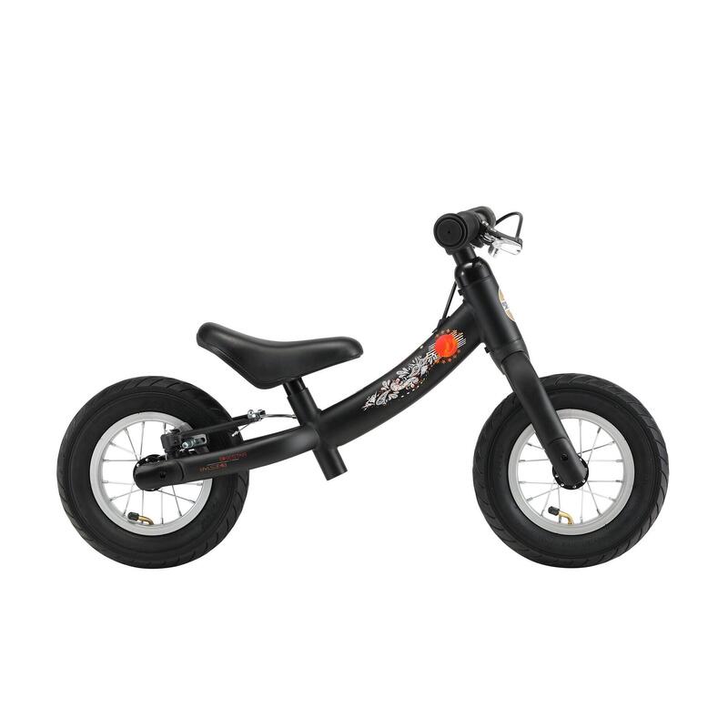 Bikestar meegroei loopfiets Sport 10 inch, zwart