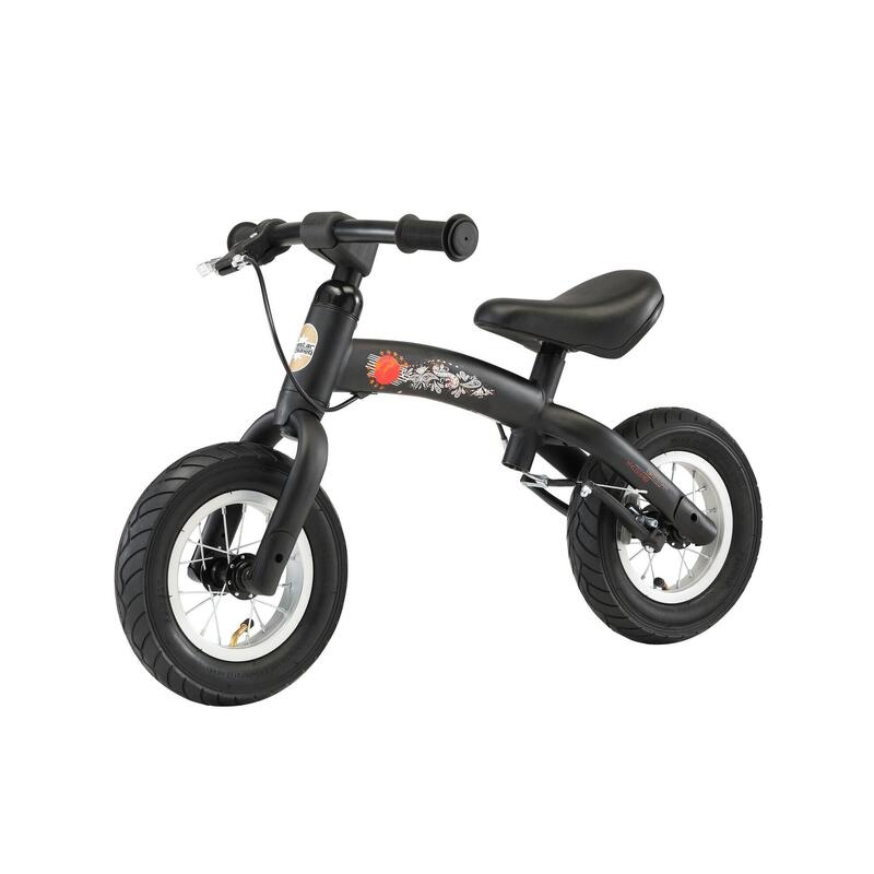 Bikestar meegroei loopfiets Sport 10 inch, zwart