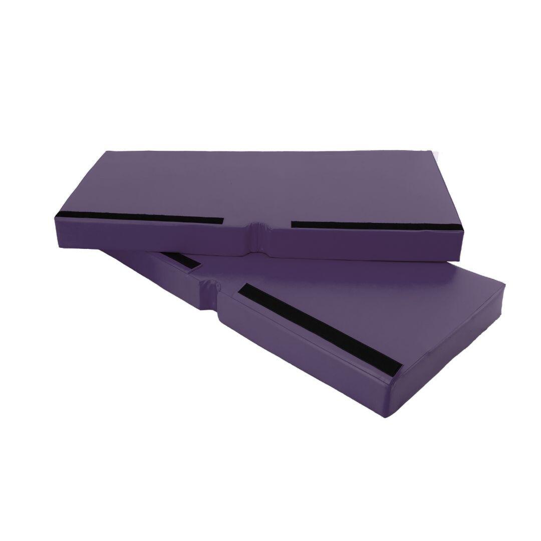 Vierkante Pole Dance Mat – Zijde 120 cm, Dikte 10 cm, M-pole 2/3