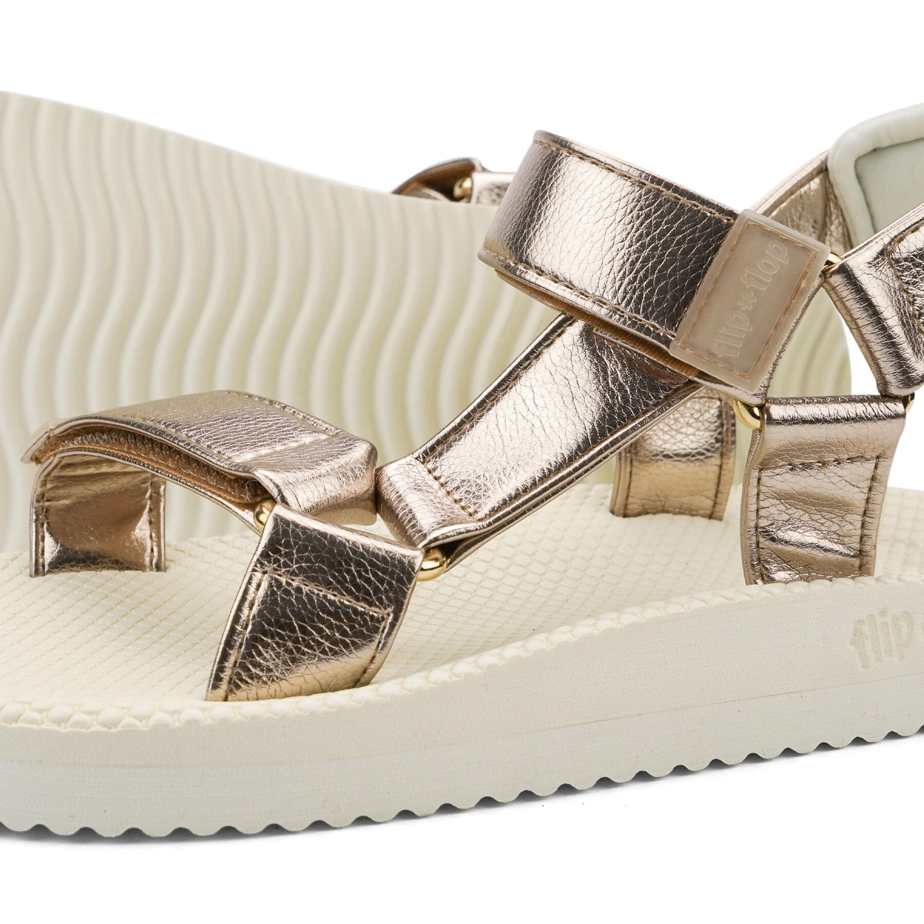 Femme comfy*sandal Sandale Blanc perle 4/4