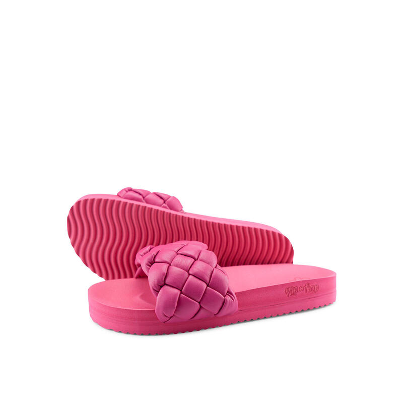 Damen flip*flop pool*weave Slides Pink