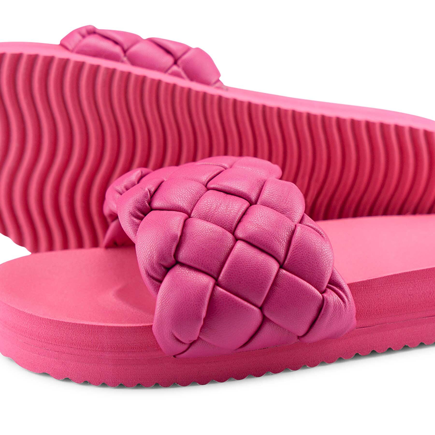 Femme pool*weave Slides Rose 4/5