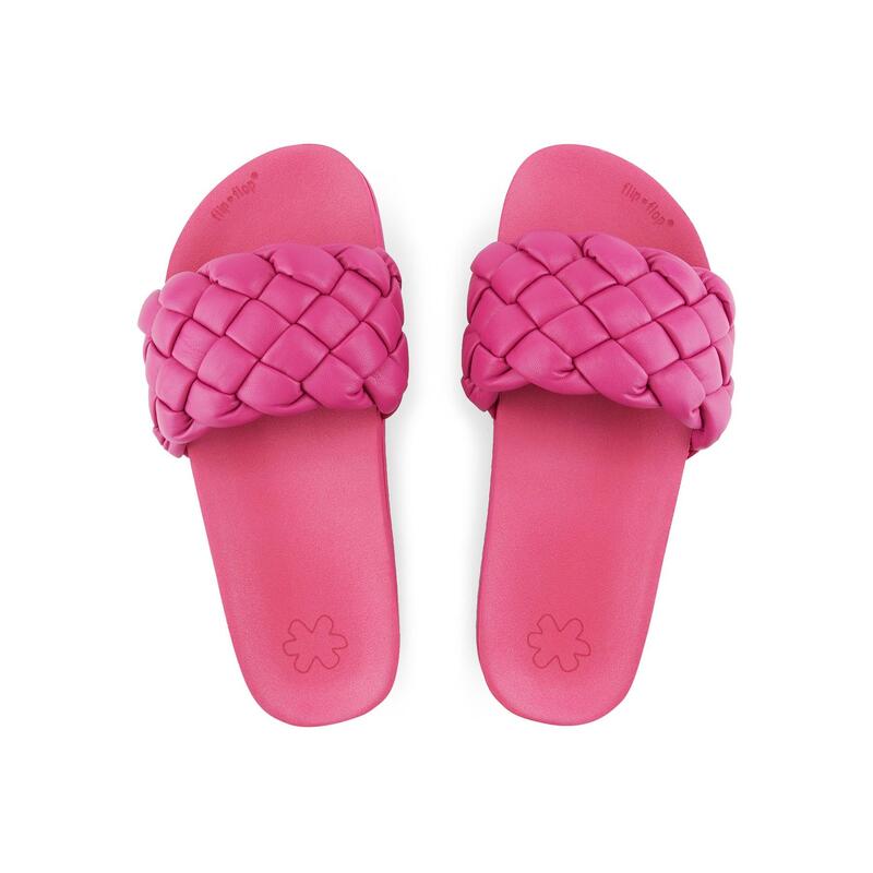 Damen flip*flop pool*weave Slides Pink