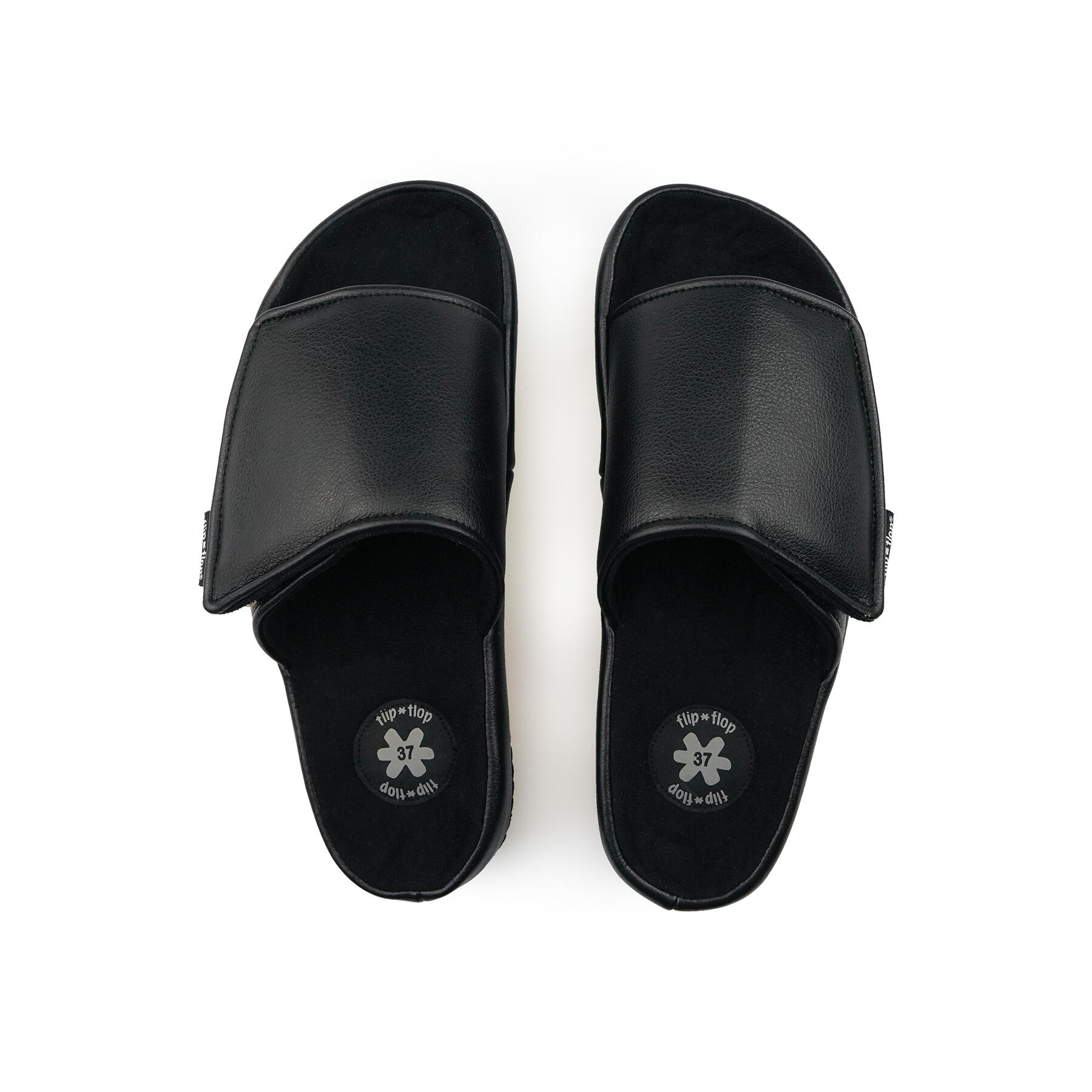Femme slide*velcro Slides Noir 3/6