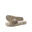 Sandale femme pool metallic cracked Taupe