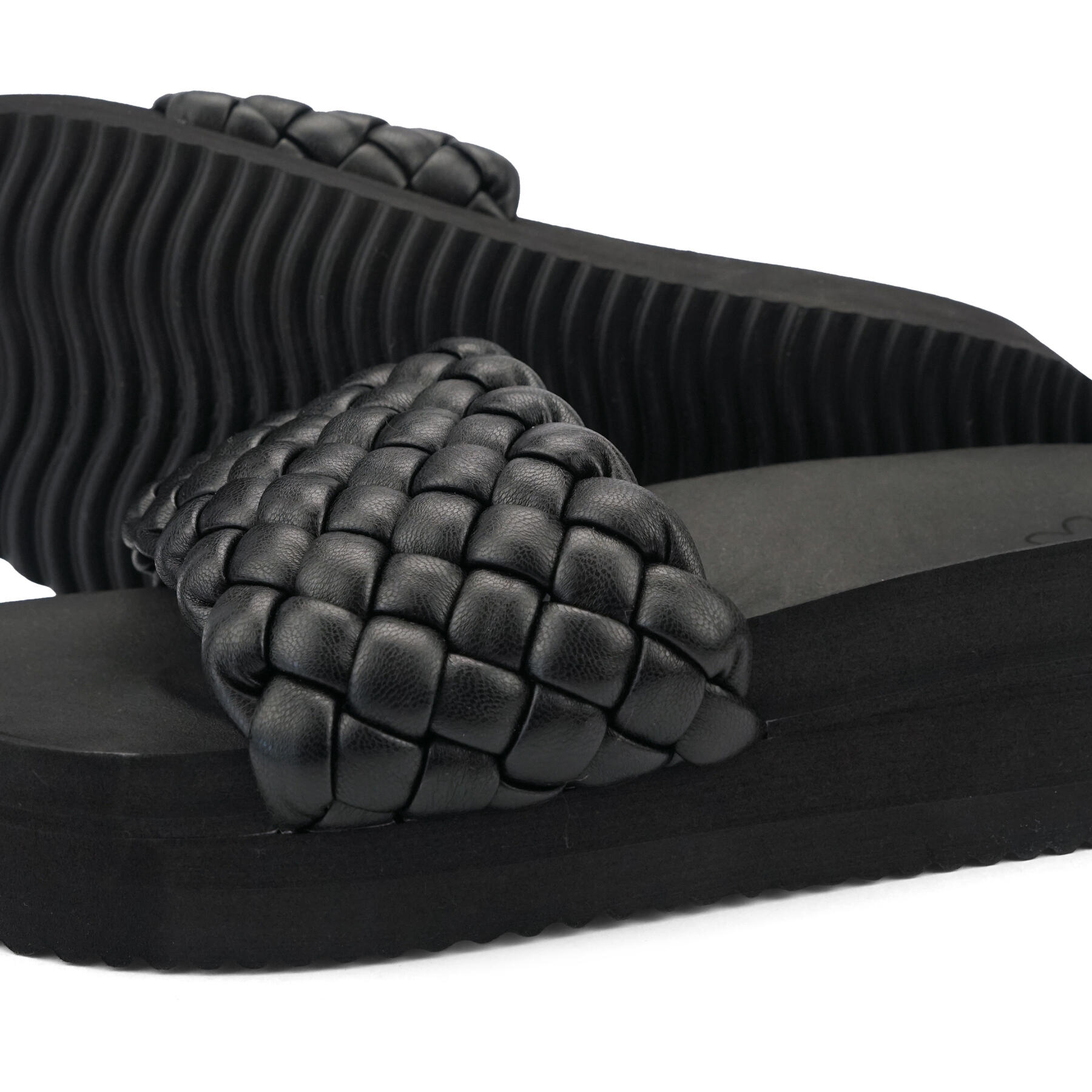 Donna pool*hi weave Ciabatte Nero 4/5