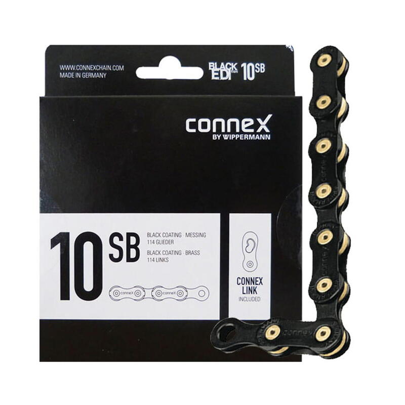 Chaîne Connex 10sB 10 vitesses      4590€ 6295€ -27%    * La vente débute le 07/04/2025    CONNEX Chaîne Connex 10sB 10 vitessesVendu exclusivement en ligne   