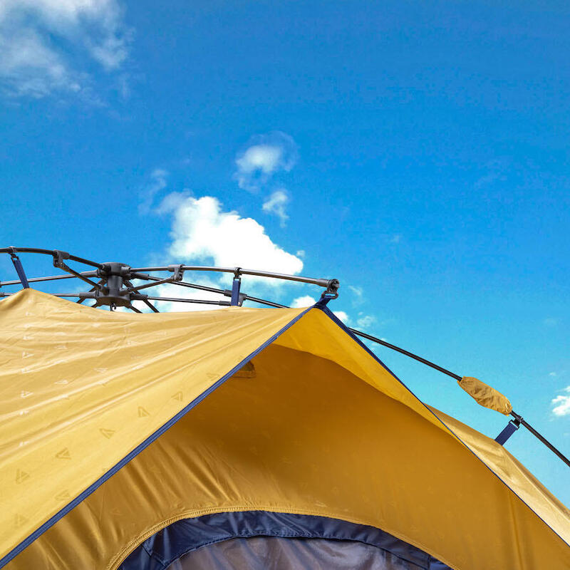 TAMBU Emani Kuppelzelt 4 Personen Schnellaufbauzelt Camping Zelt