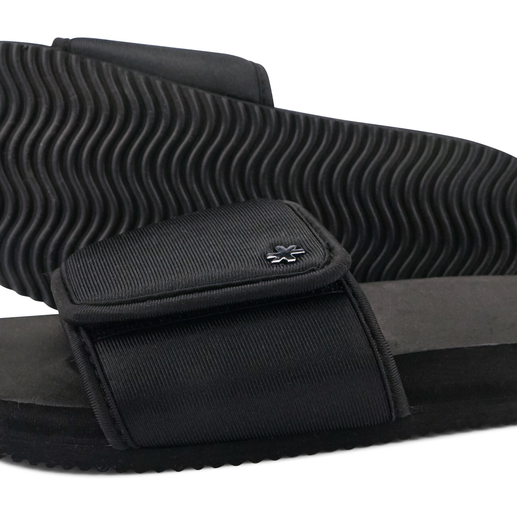 Femme pool*velcro Slides Noir 4/4