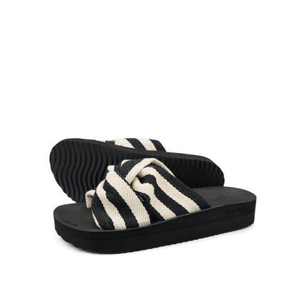 Klapki basenowe damskie Flip Flop Wedgy Twist