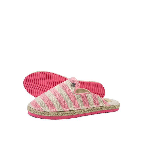 Femme espadrille*slip-in Espadrilles Rose / Beige