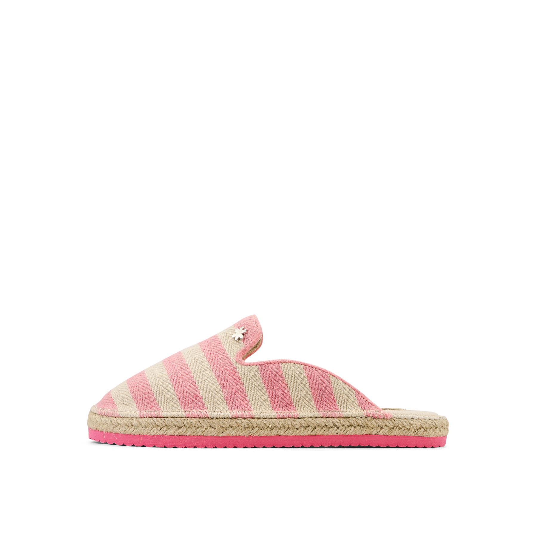 Damen espadrille*slip-in Espadrilles Rosa / Beige 2/4