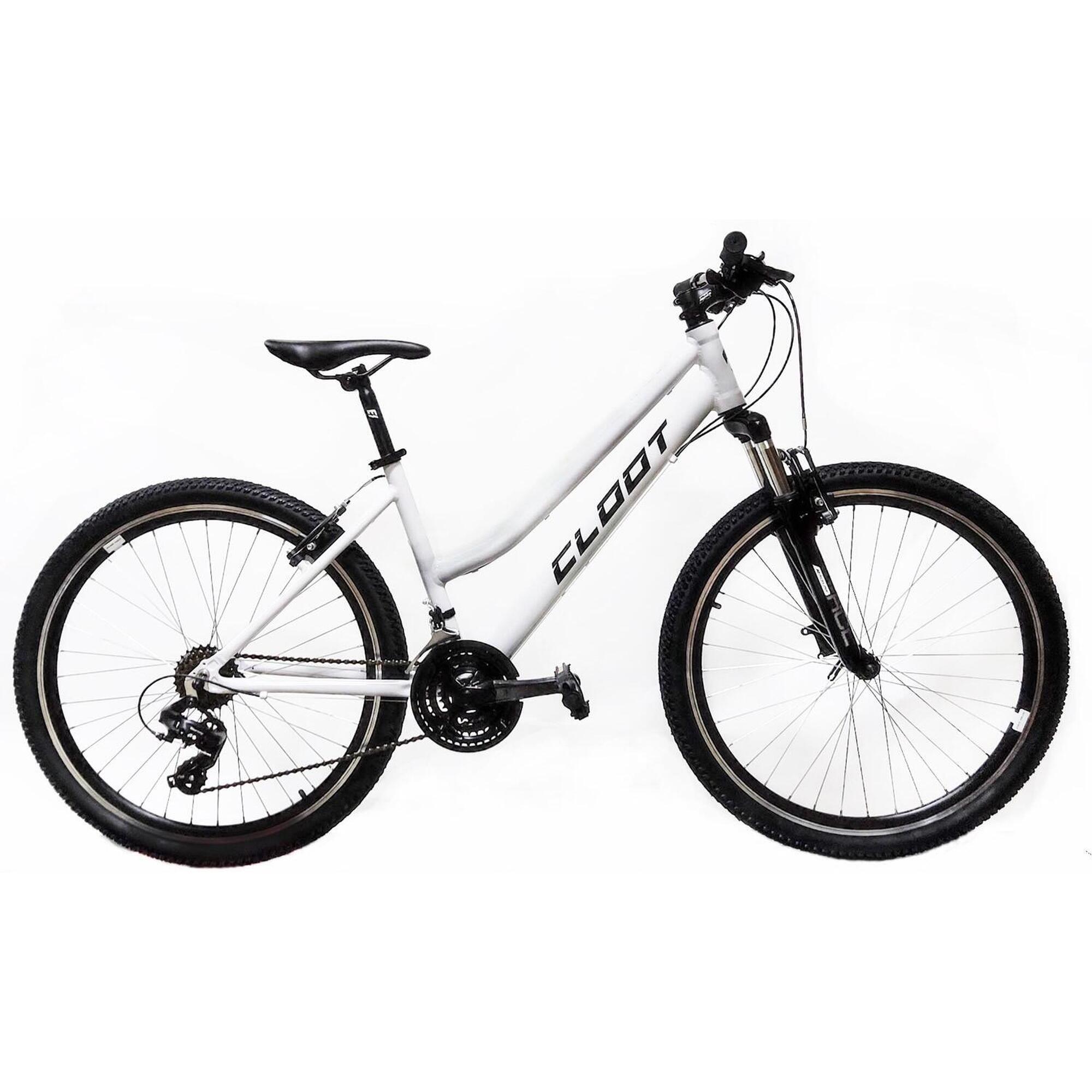 Cloot Bike - Vélo Cloot Vtt  26" Sport Vtt Trail 6.0  Blanc  9-12  Ayns - Vélo Enfant - Blanc - 38 S - Decathlon