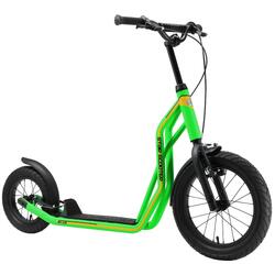 STAR SCOOTER autoped 16 inch + 12 inch, groen