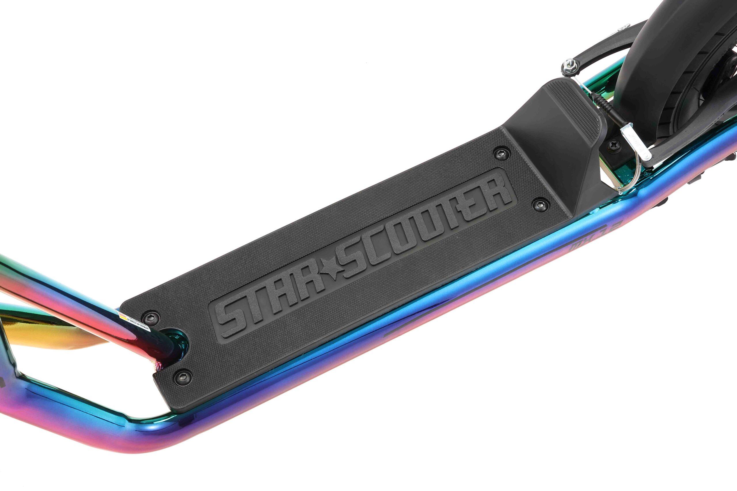 STAR SCOOTER autoped, 12 inch + 10 inch, chroom 5/5