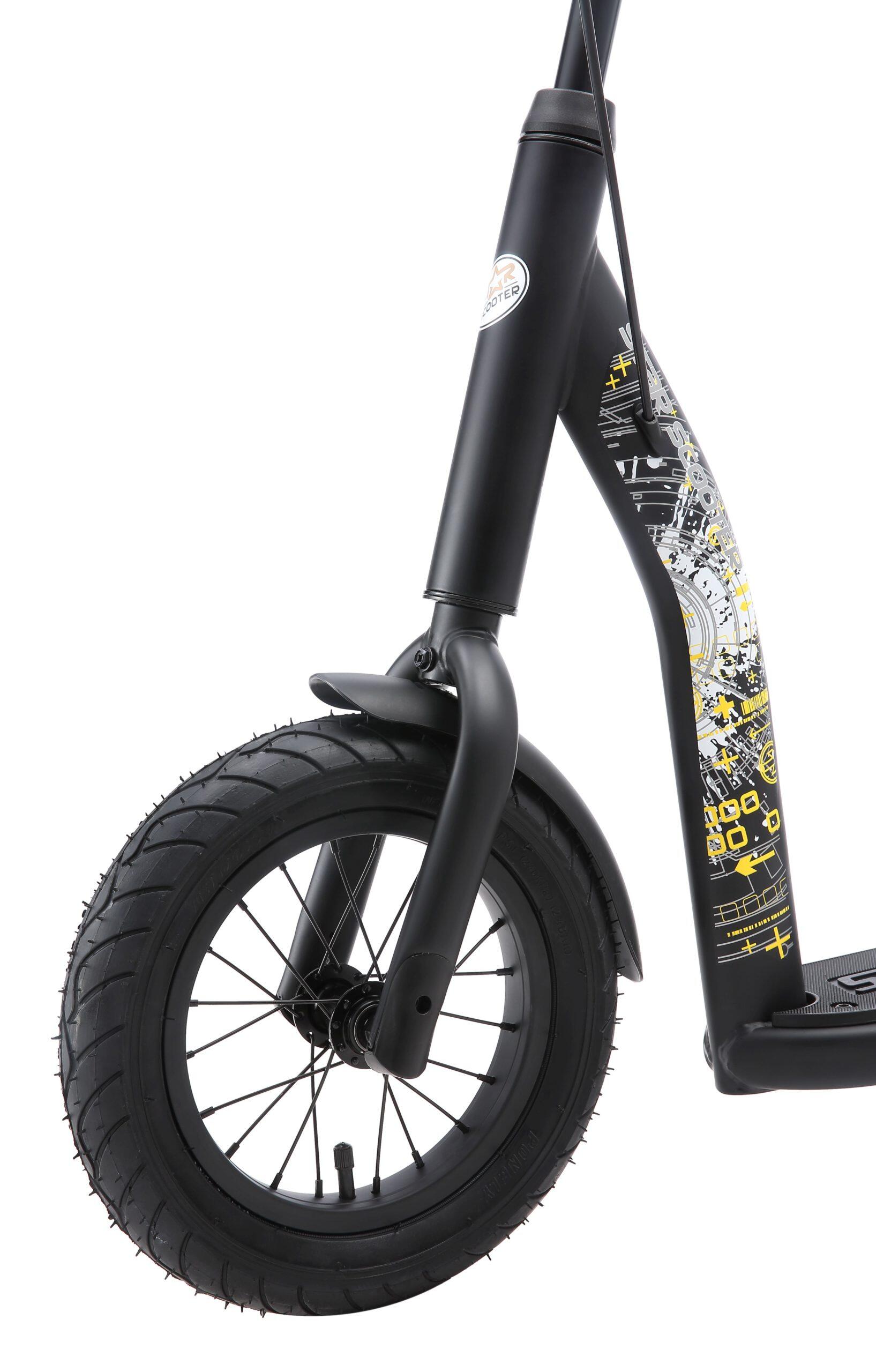 Monopattino con grandi ruote 12", per bambini 8 anni, pneumatici ad aria, NewGen 5/5