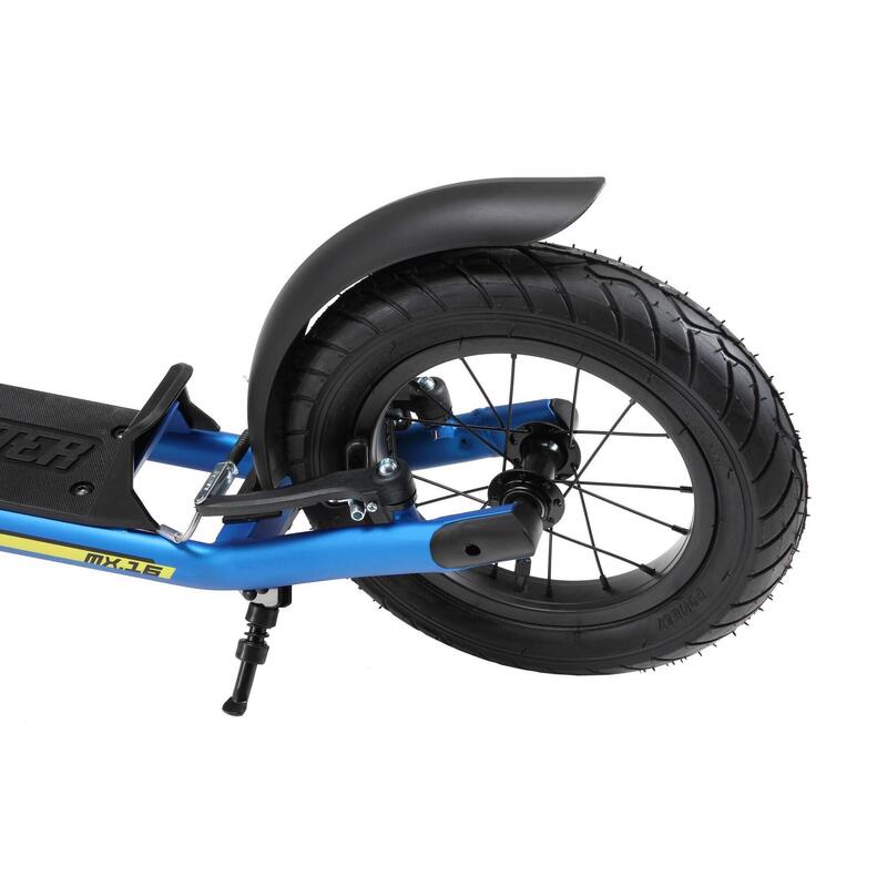 STAR SCOOTER autoped 16 inch + 12 inch, blauw