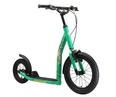 Monopattino con grandi ruote 16". per bambini 8 anni. pneumatici ad aria. NewGen
