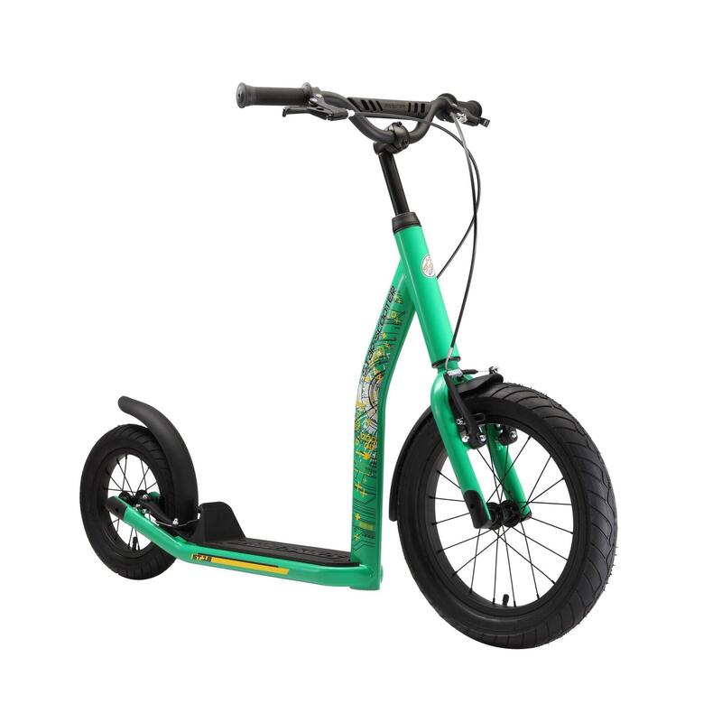 Trottinette grandes roues 16", pour enfants de 8 ans, pneus gonflables, NewGen