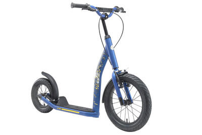 Monopattino con grandi ruote 16". per bambini 8 anni. pneumatici ad aria. NewGen