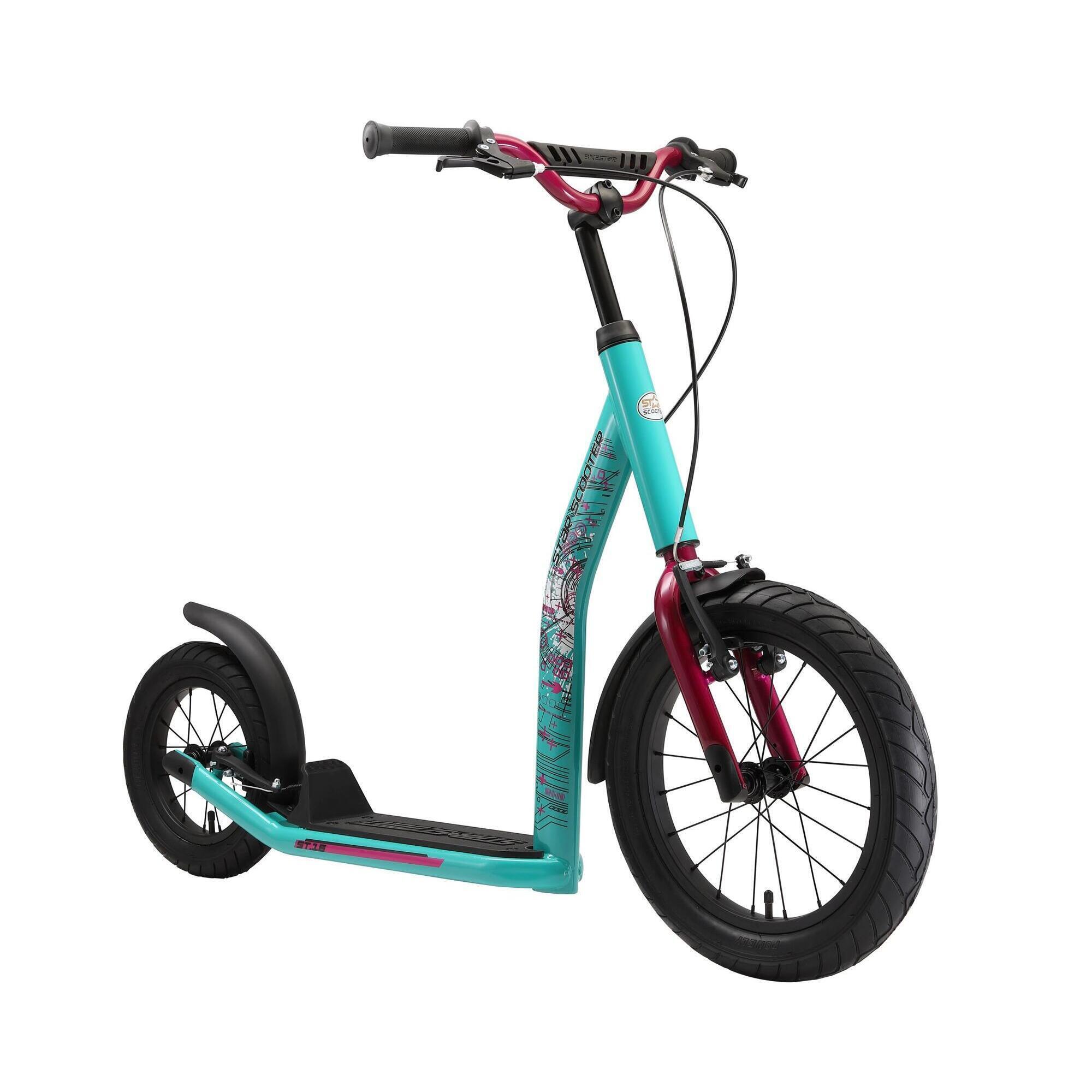 STAR SCOOTER Bikestar autoped New Gen Sport 16 inch - 12 inch mint