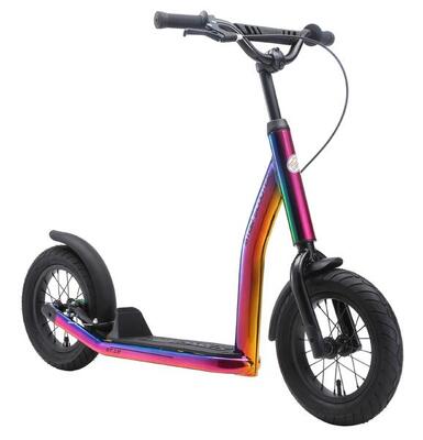 Monopattino con grandi ruote 12". per bambini 8 anni. pneumatici ad aria. NewGen