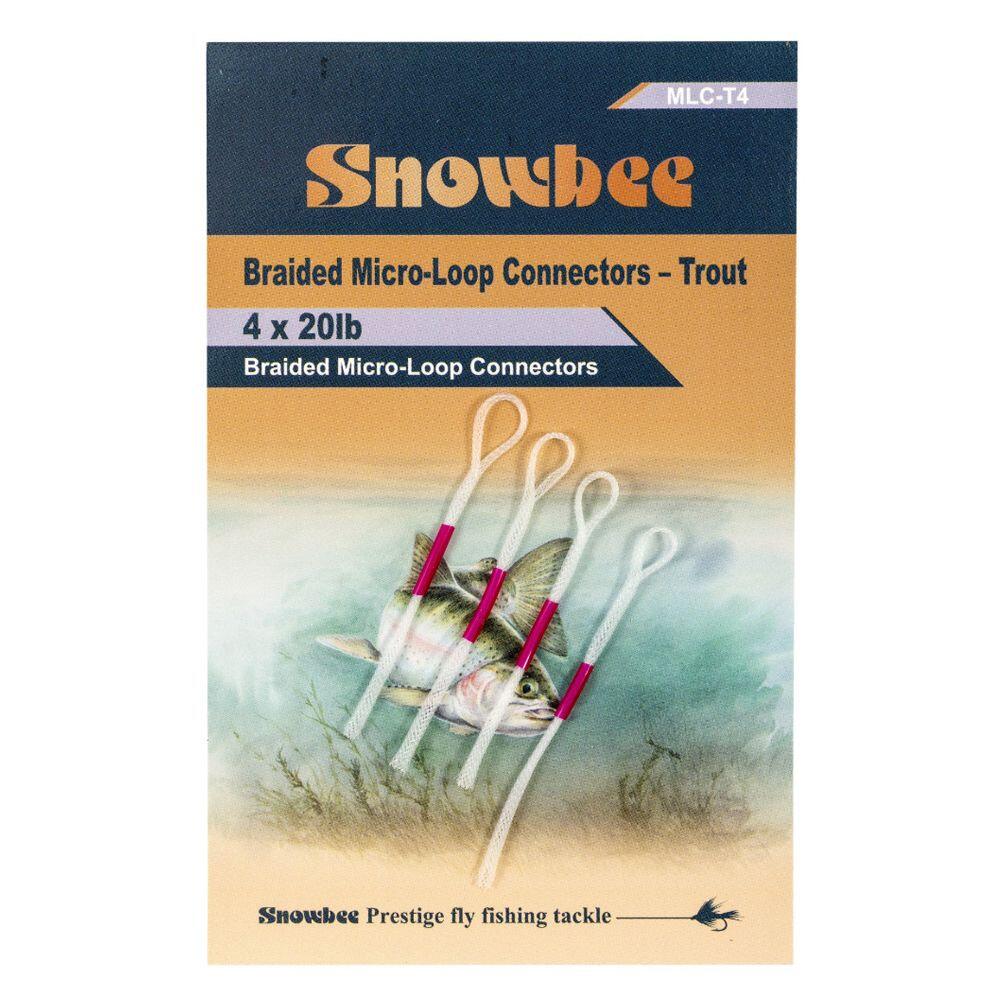 Snowbee Micro-Loop Connectors - Trout 20lb 1/1