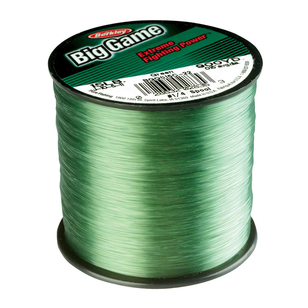 Berkley Mono Big Game Line-Green - 900yds - 15lb 1/1