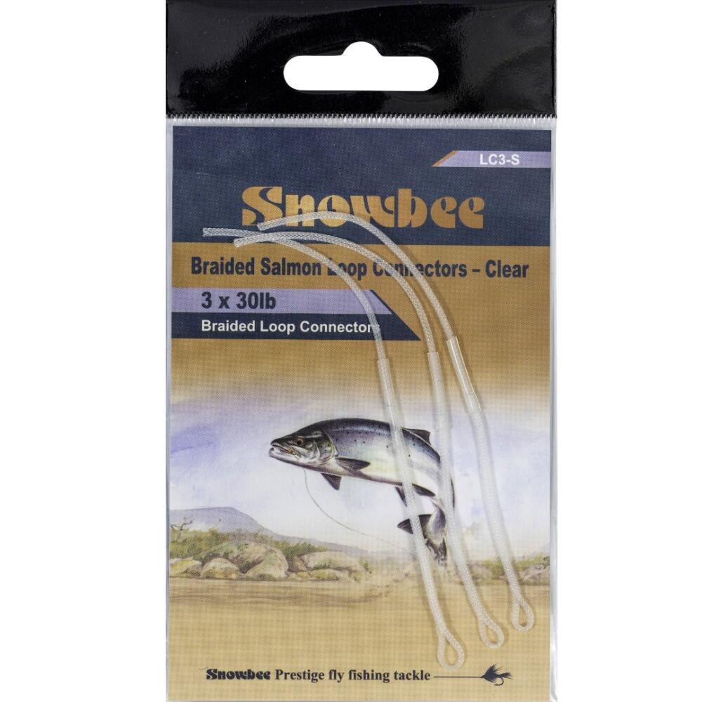 Snowbee LC3-S Loop Connectors - Salmon 1/1