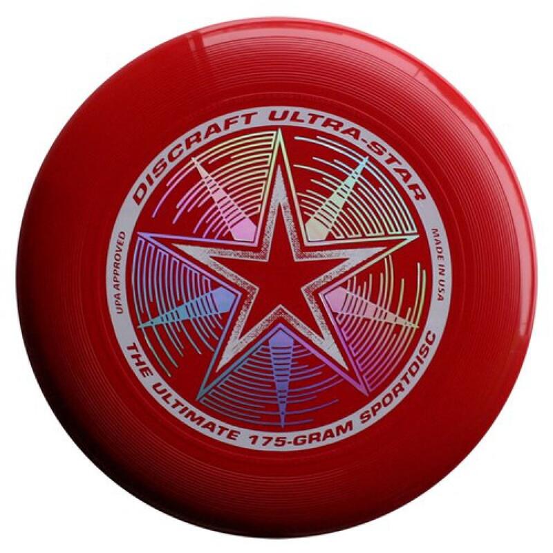 Discraft Frisbee Ultra star 175 rood