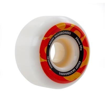 Enuff conical skateboard wielen 54mm set van 4 stuks