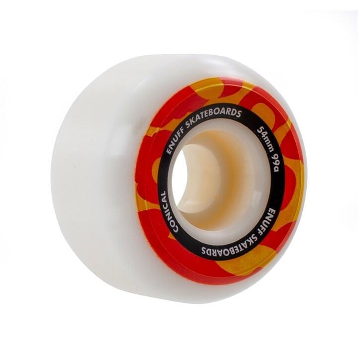 Enuff Conical skateboard wielen 54mm set van 4 stuks