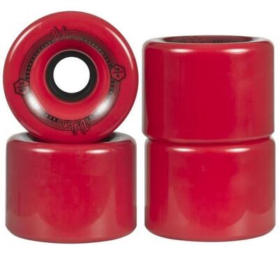 Bigcat longboard wielen red 70mm
