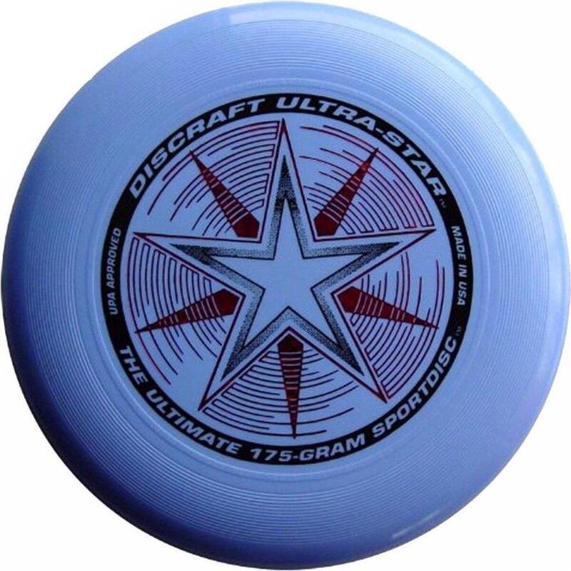 Discraft Frisbee Ultra star 175 licht blauw