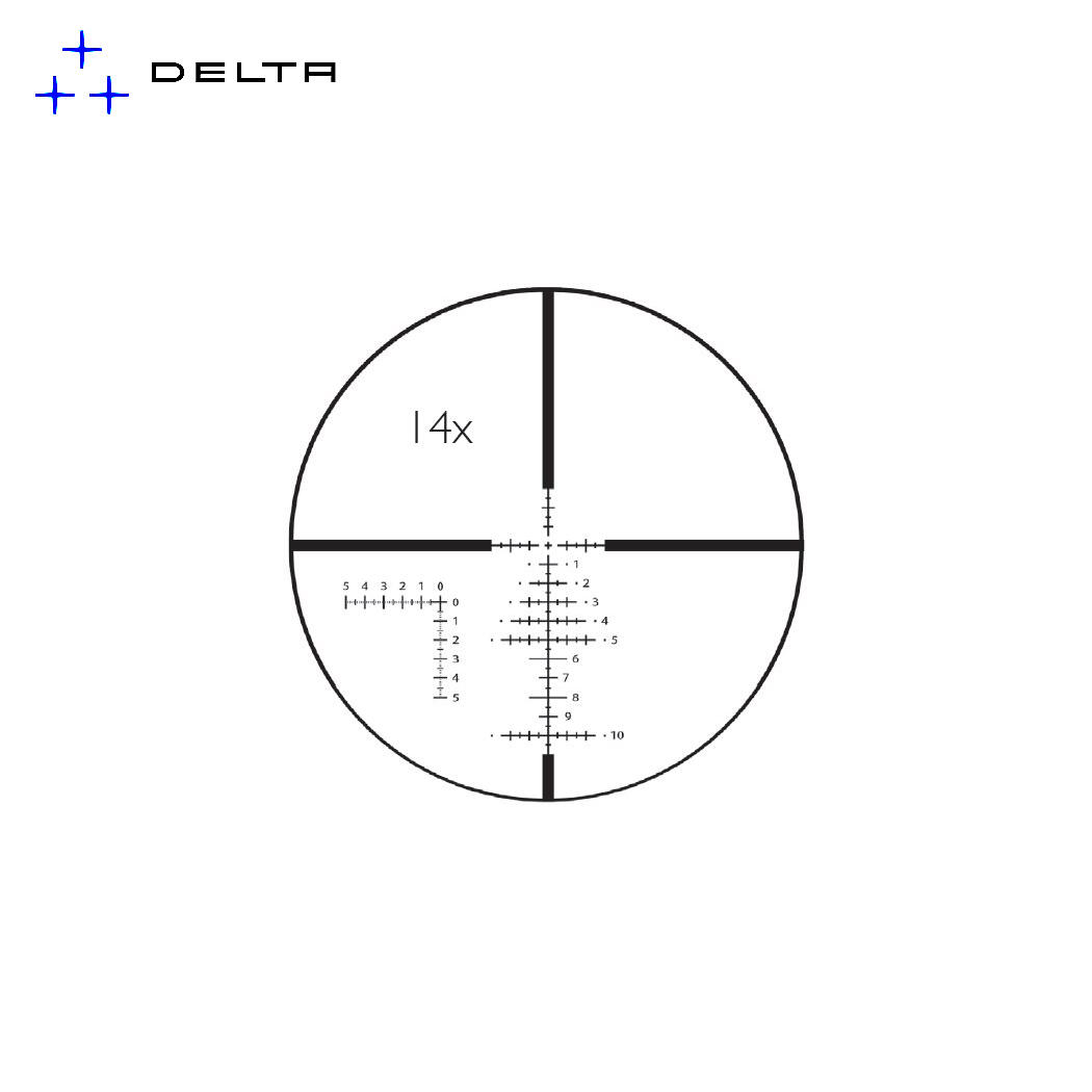 Ottica Delta Optical Titanium 4.5-14X44 FFP AO 5/5
