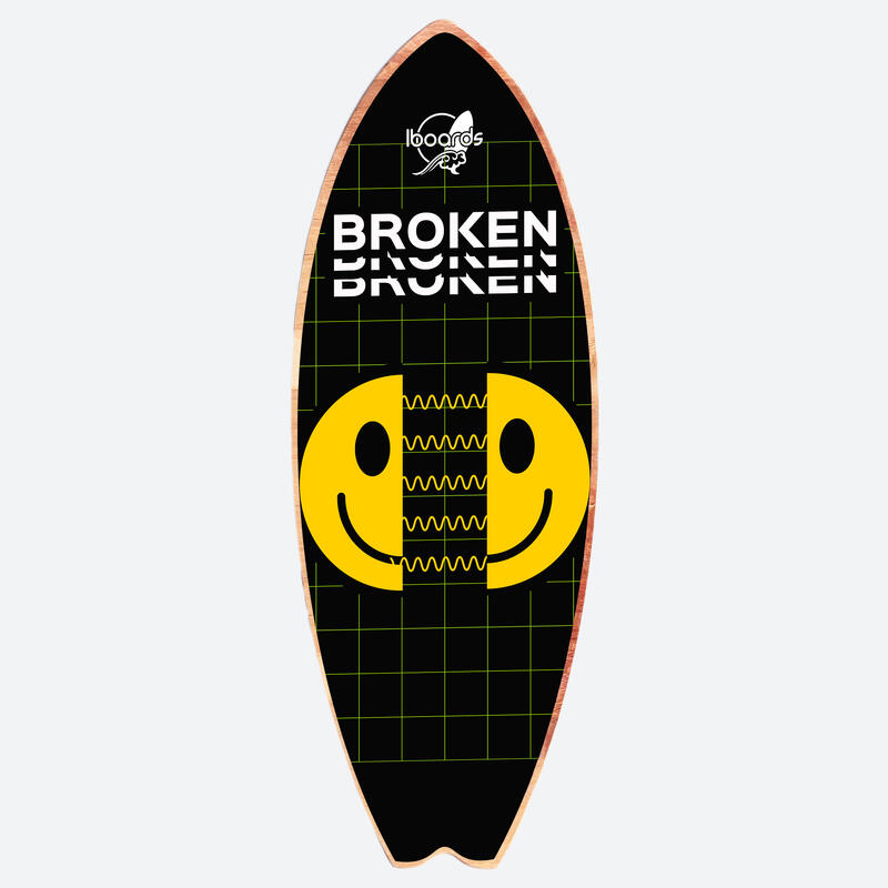 Tabla de equilibrio surf Iboards modelo Smile 80cm x 29,5cm