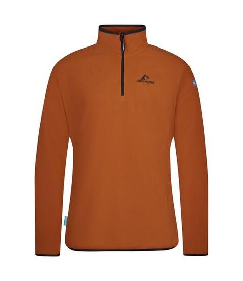 Herren Fleece-Pullover Hekla Oceanblau/Marineblau